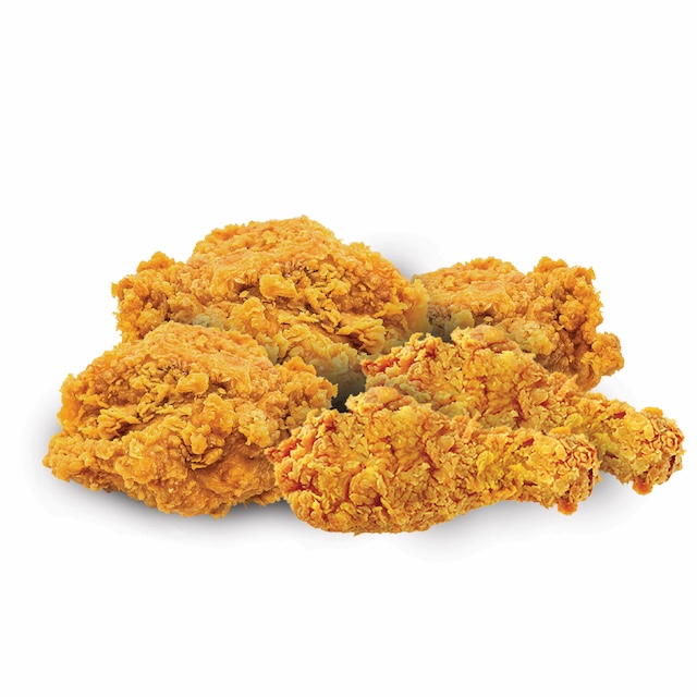 Paket lima potong ayam crispy